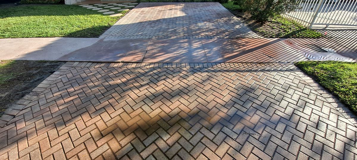 Driveway cleaning in miami fl