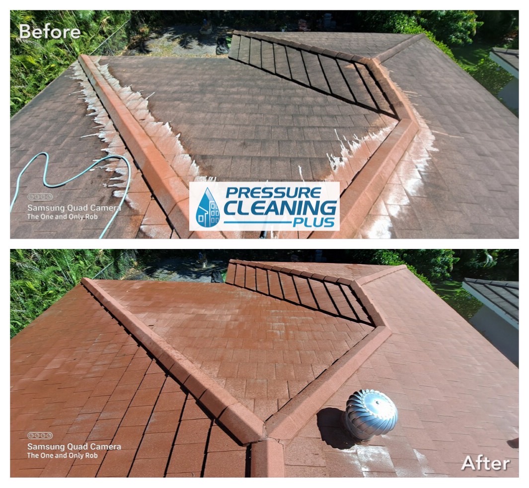 Miami beach roof cleaning