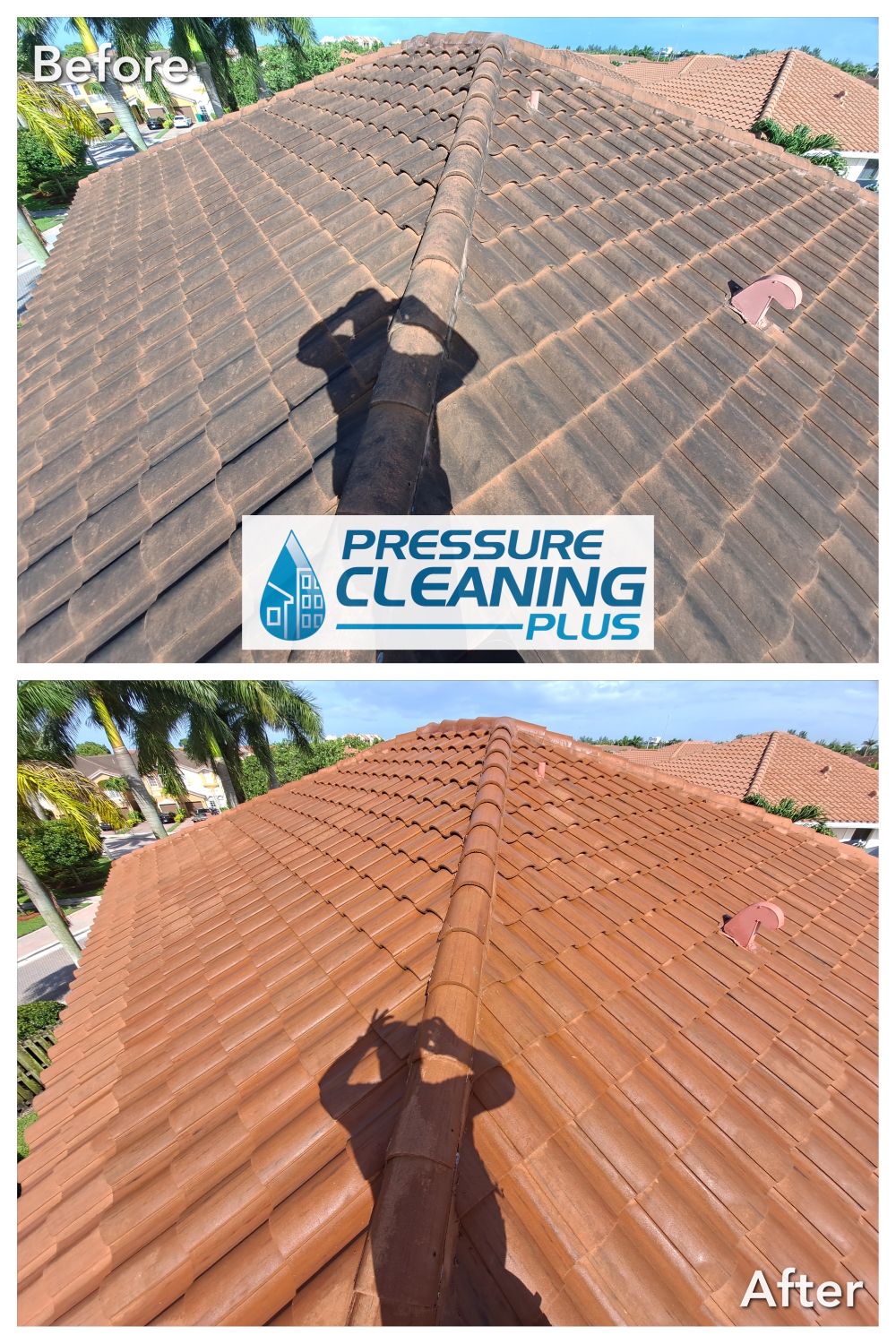 Roof pressure wash in miami fl