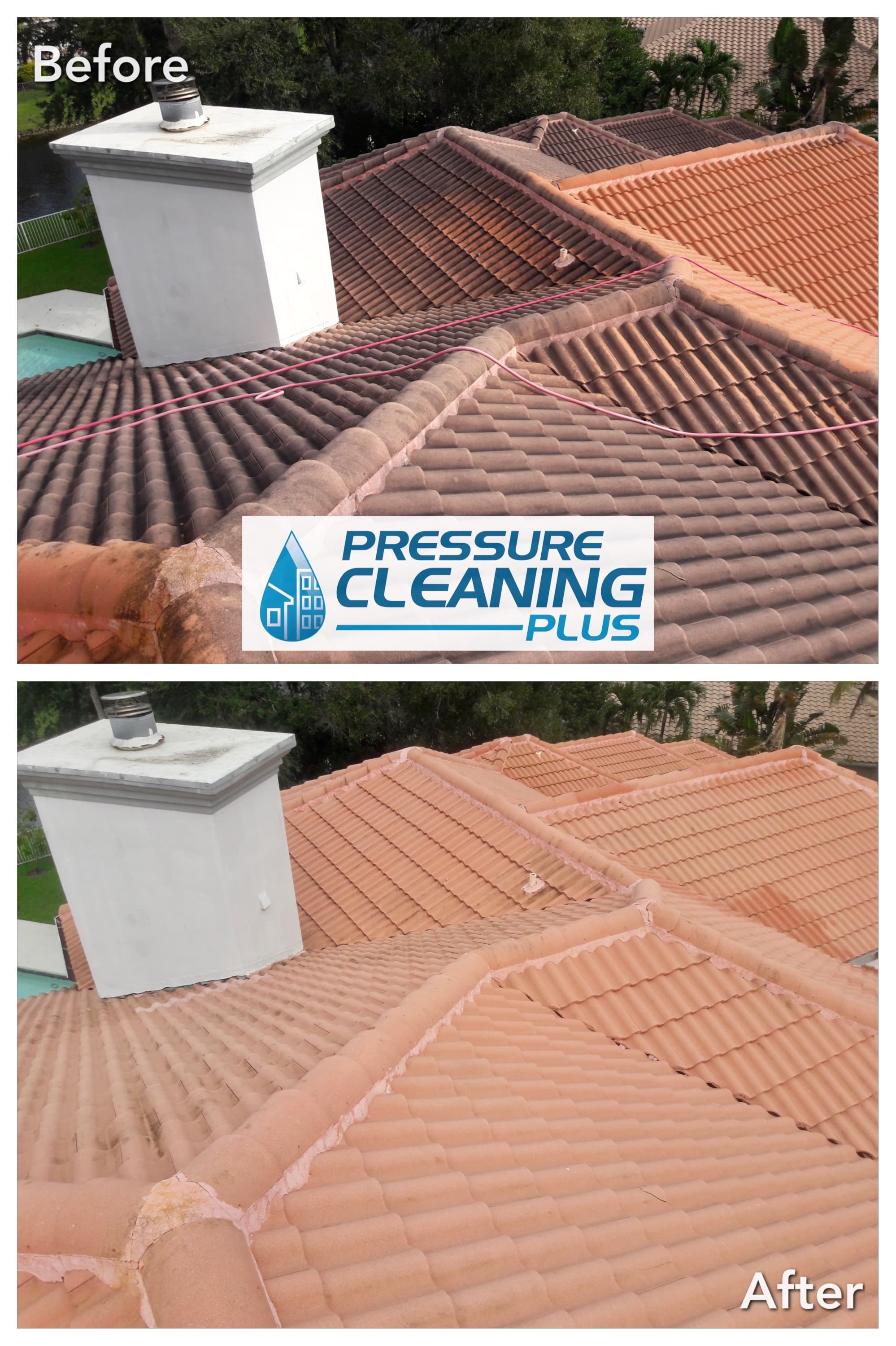 Roof softwash cleaning miami fl 33109