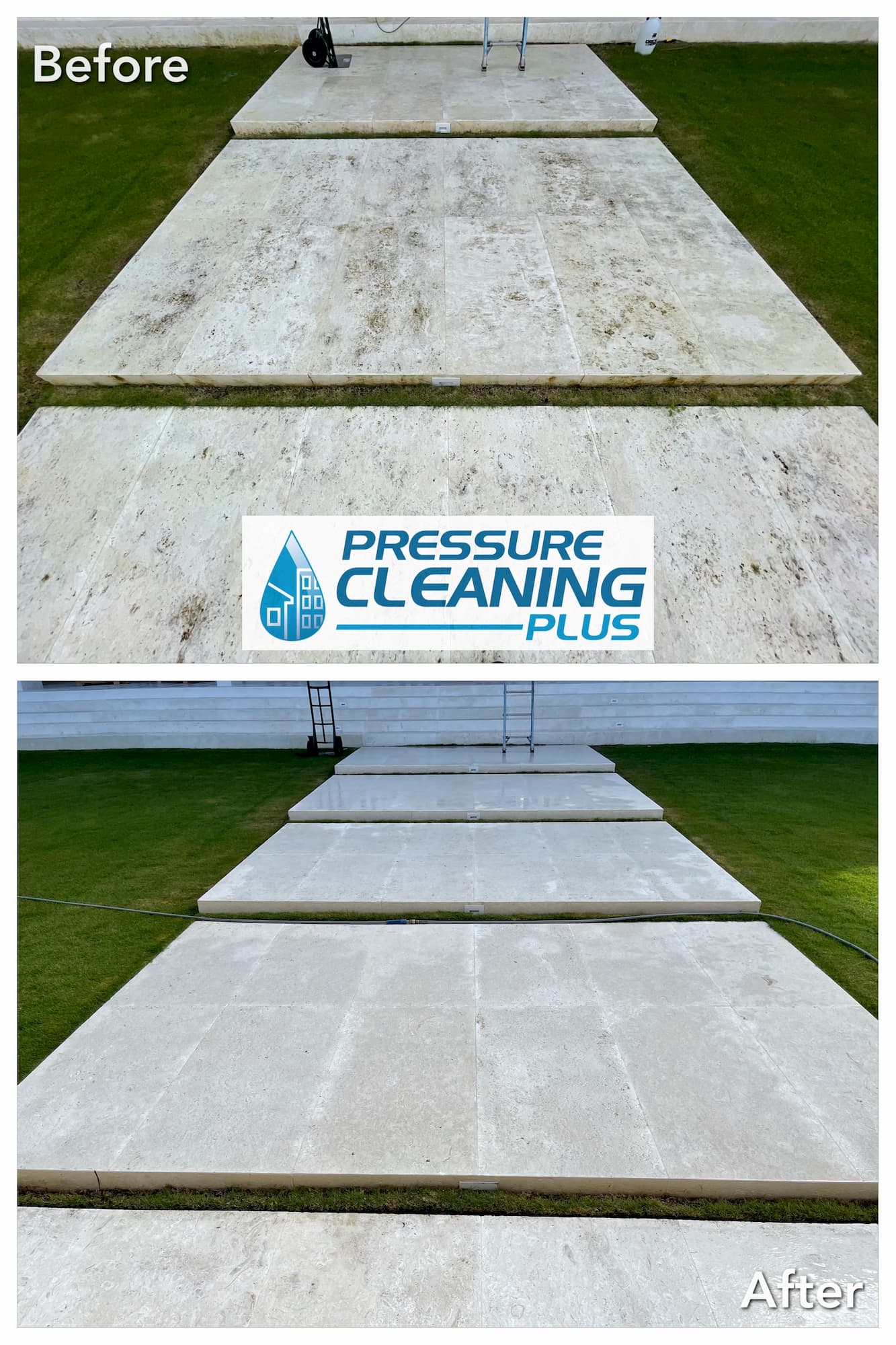 Walkway pressure wash miami beach fl